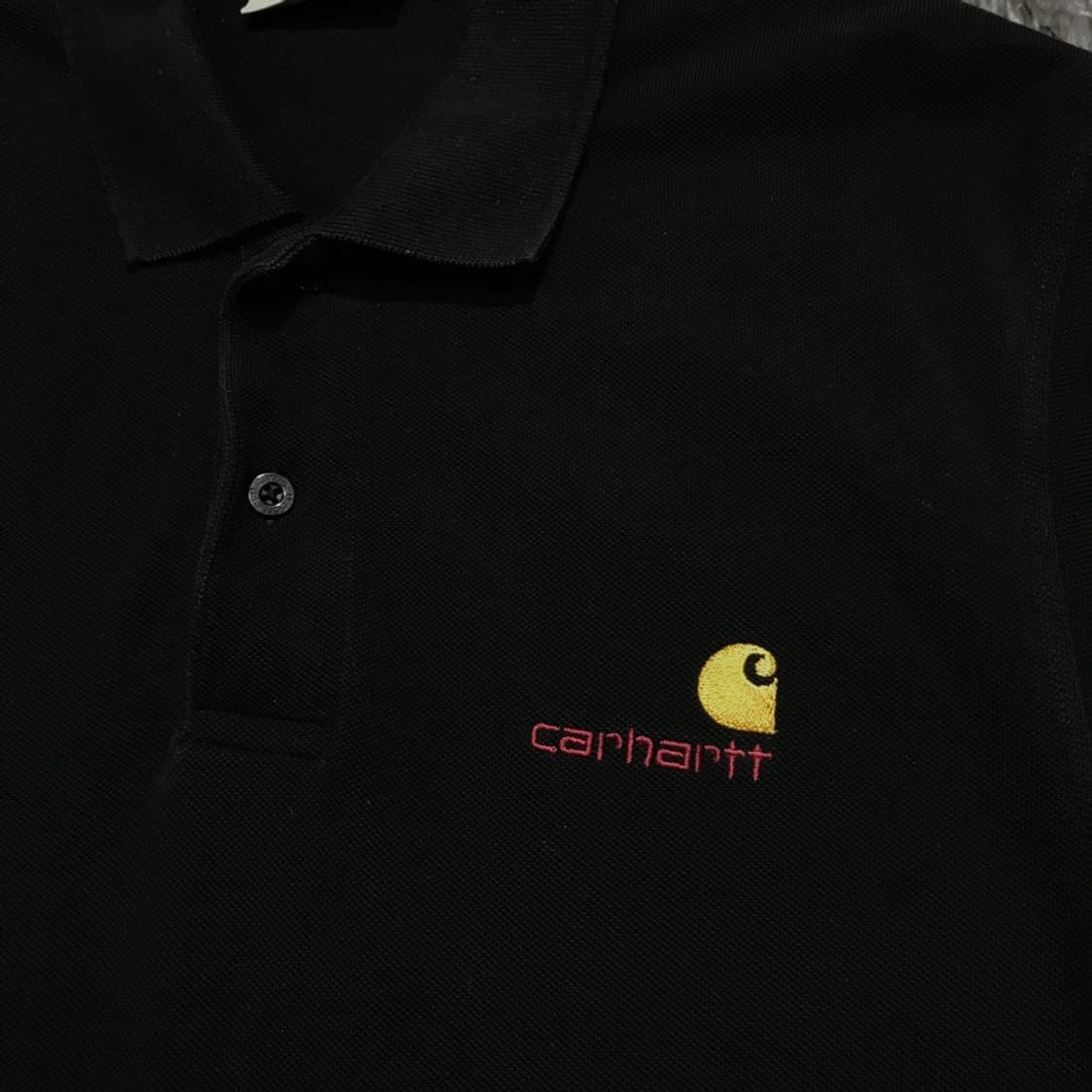 [[M, A급] 칼하트(CARHARTT) 아메리칸 스크립트 폴로티@254 상품이미지2