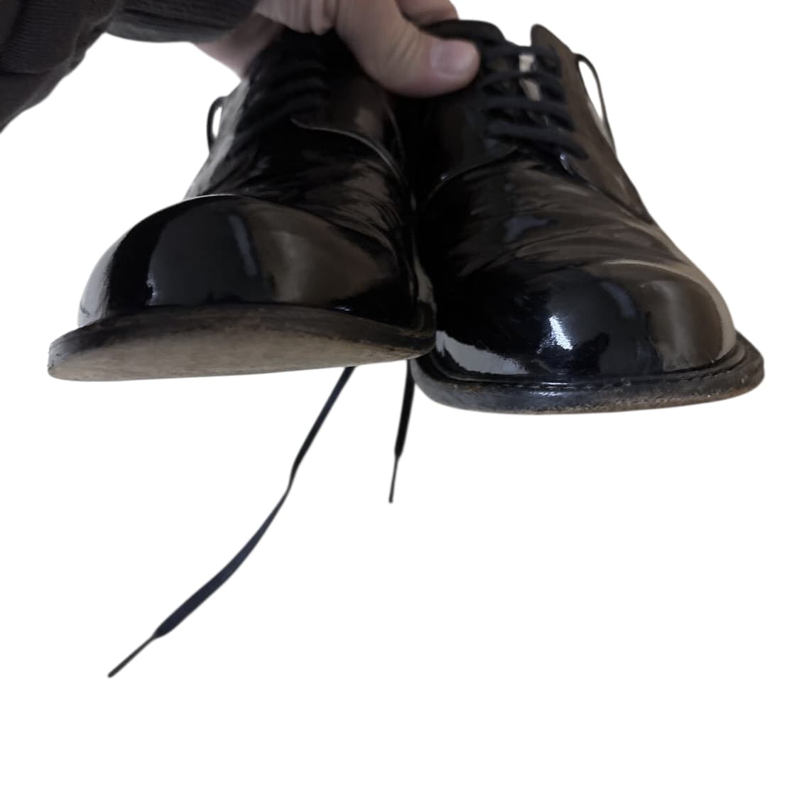 꼼데가르송 트리콧 에나멜 드레스슈즈 레이디스 상품이미지7