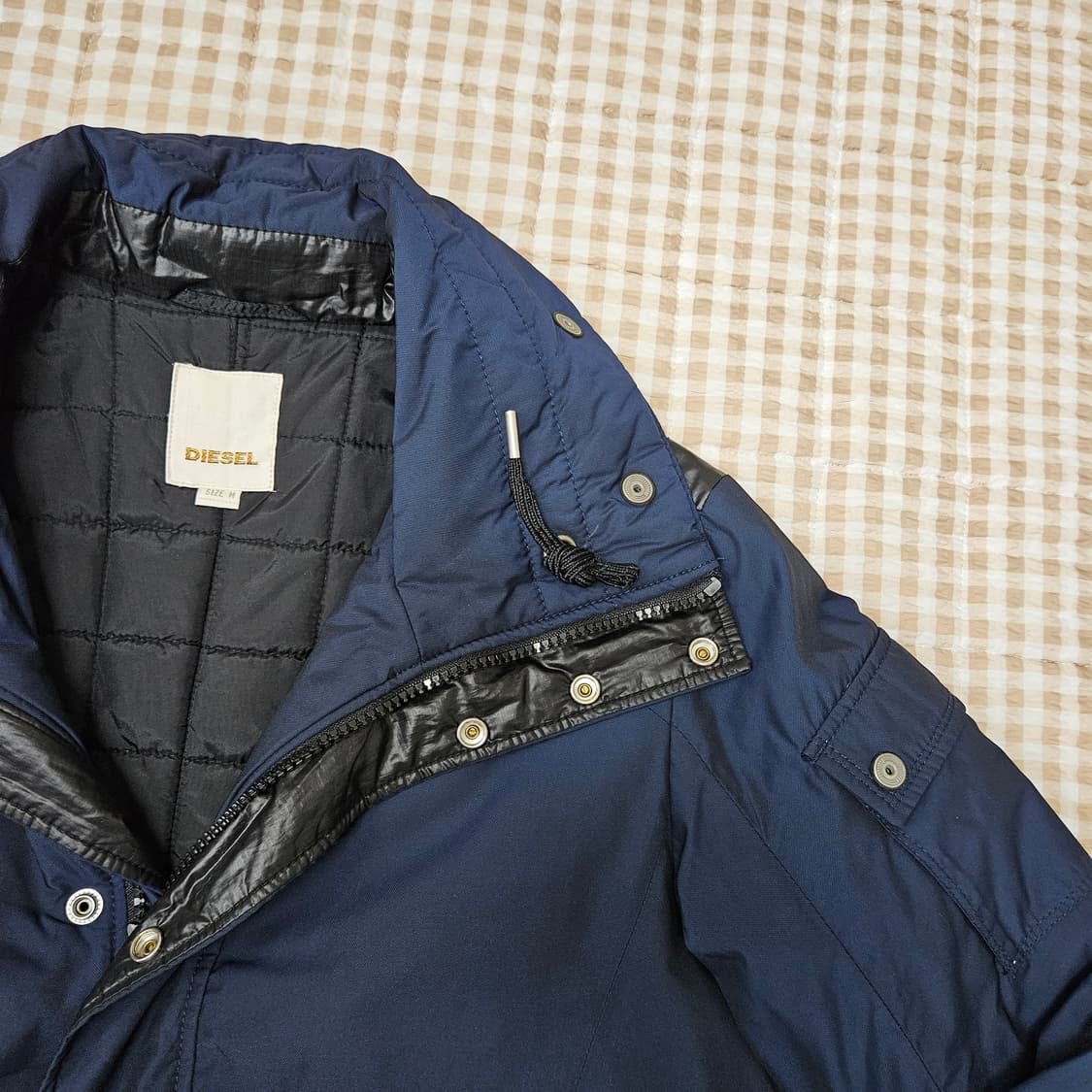 디젤 누빔 야상 점퍼 남자100 상품이미지3