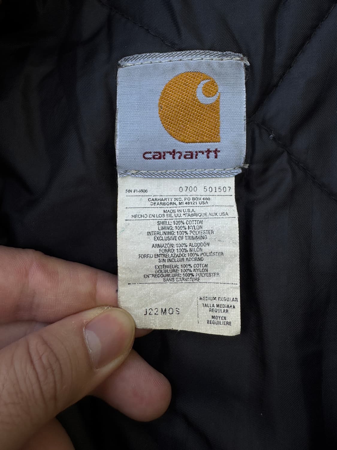 (M) 00s Carhartt Arctic J22 MOS 상품이미지6