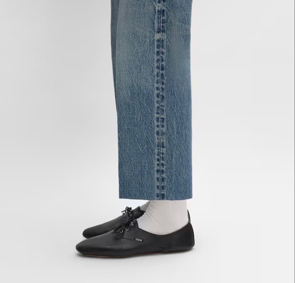 26ss Celine 발레 레이스업 슈즈 42size 상품이미지2