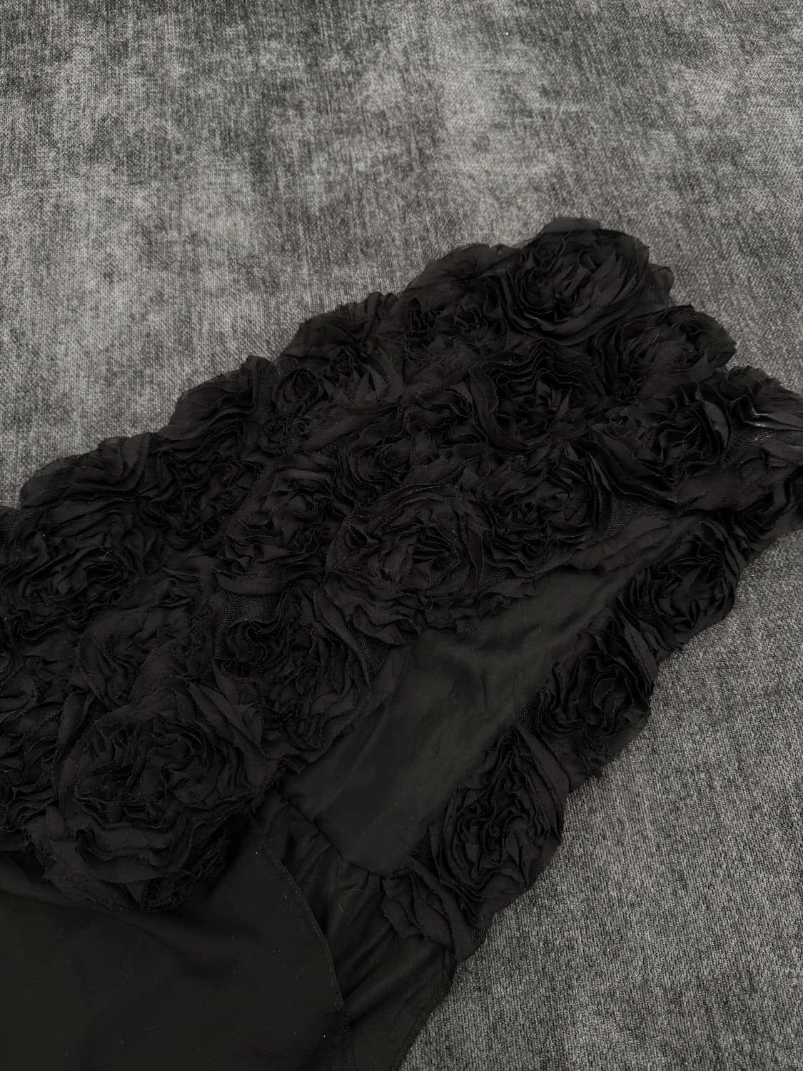 빈티지 플로럴 플리츠 스카프 상품이미지2