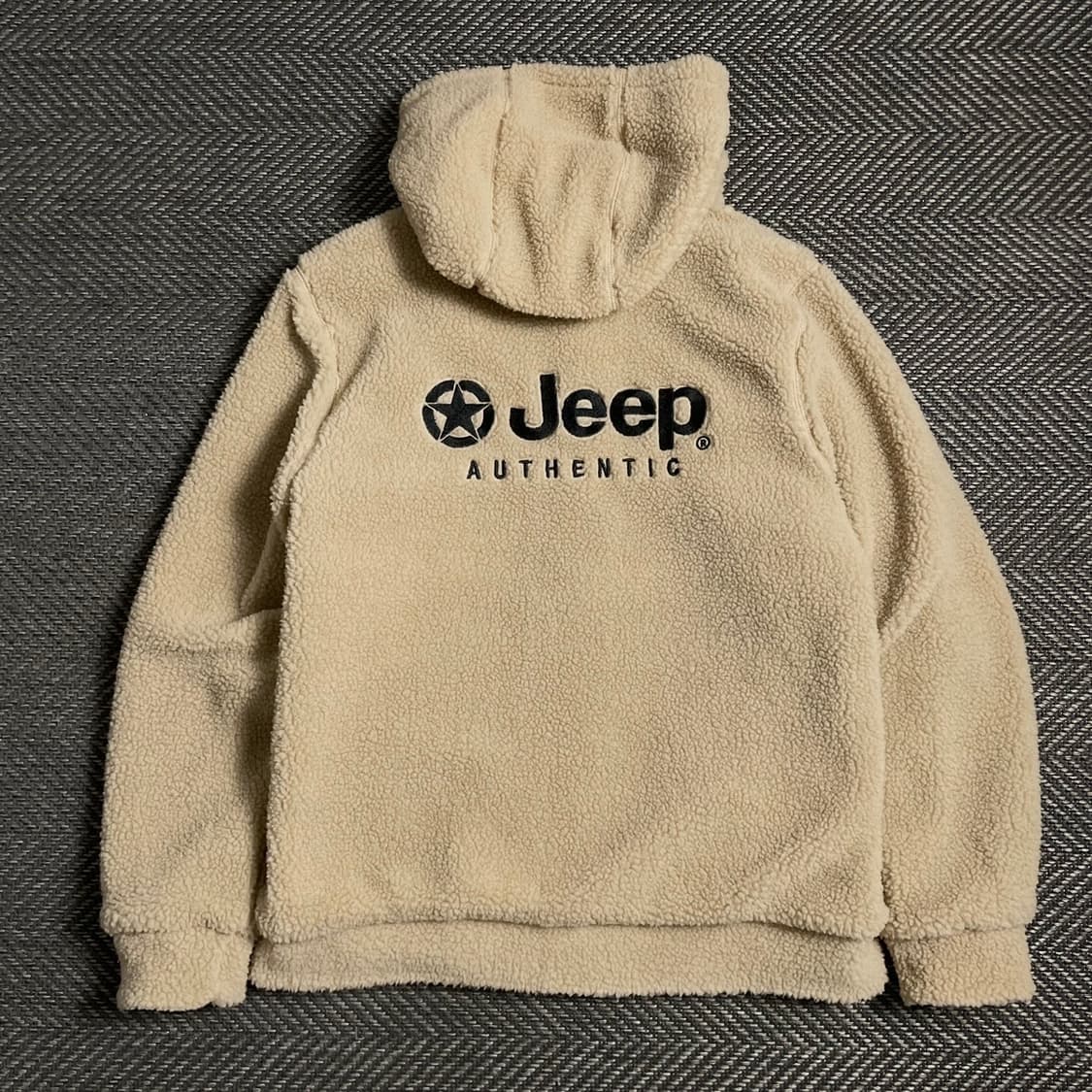 Jeep 빅로고 리버시블 후드 플리스 자켓o 5152 상품이미지3