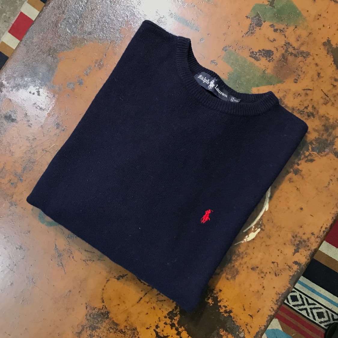 폴로랄프로렌 네이비 울 니트 남성 110  상품이미지1