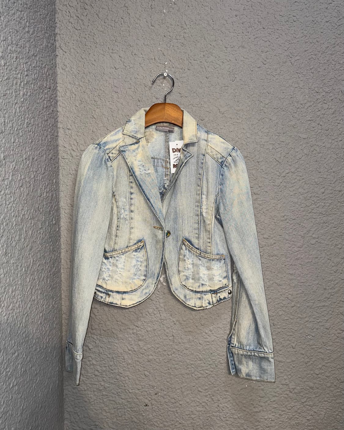 걸스 디테일 데님블레이저 상품이미지6