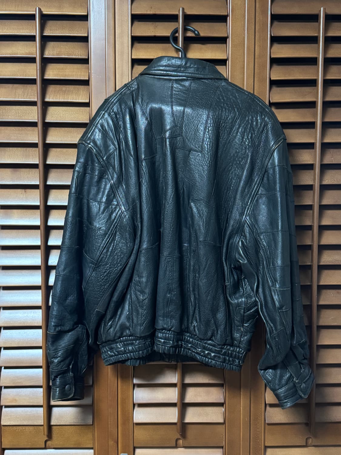 빈티지 리얼레더 봄버 상품이미지2