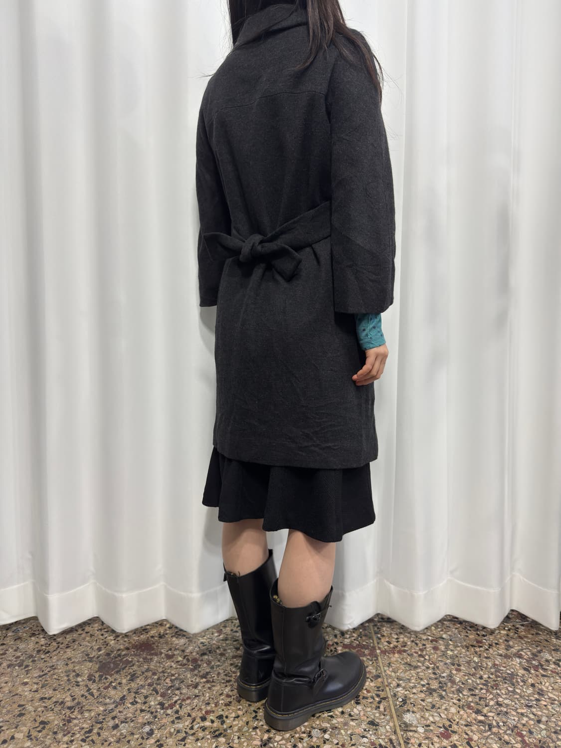 melrose button strap coat 상품이미지5