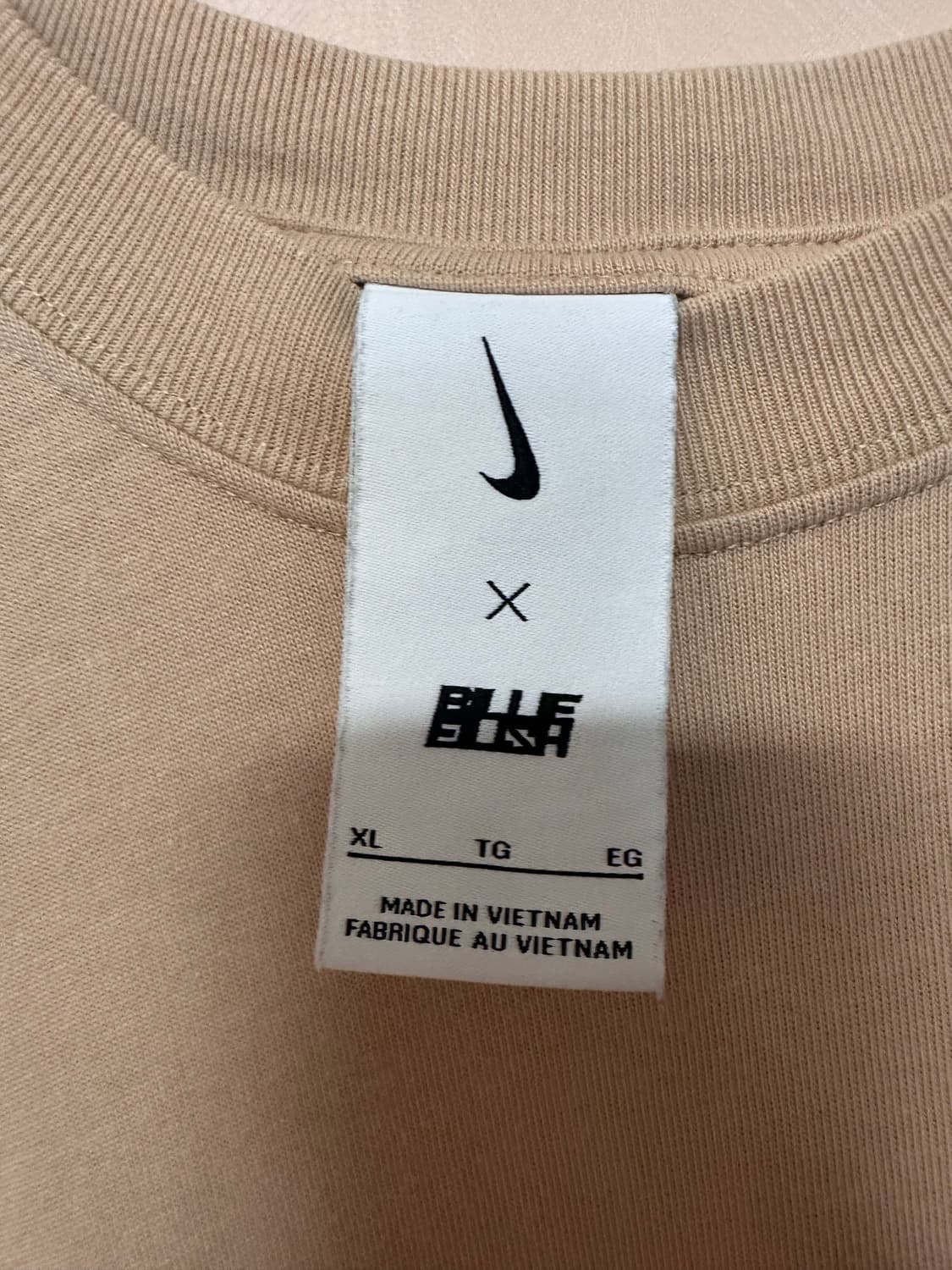 XL) 나이키 x 빌리 아일리시 NRG 티셔츠 머쉬룸 - 아시아 상품이미지5