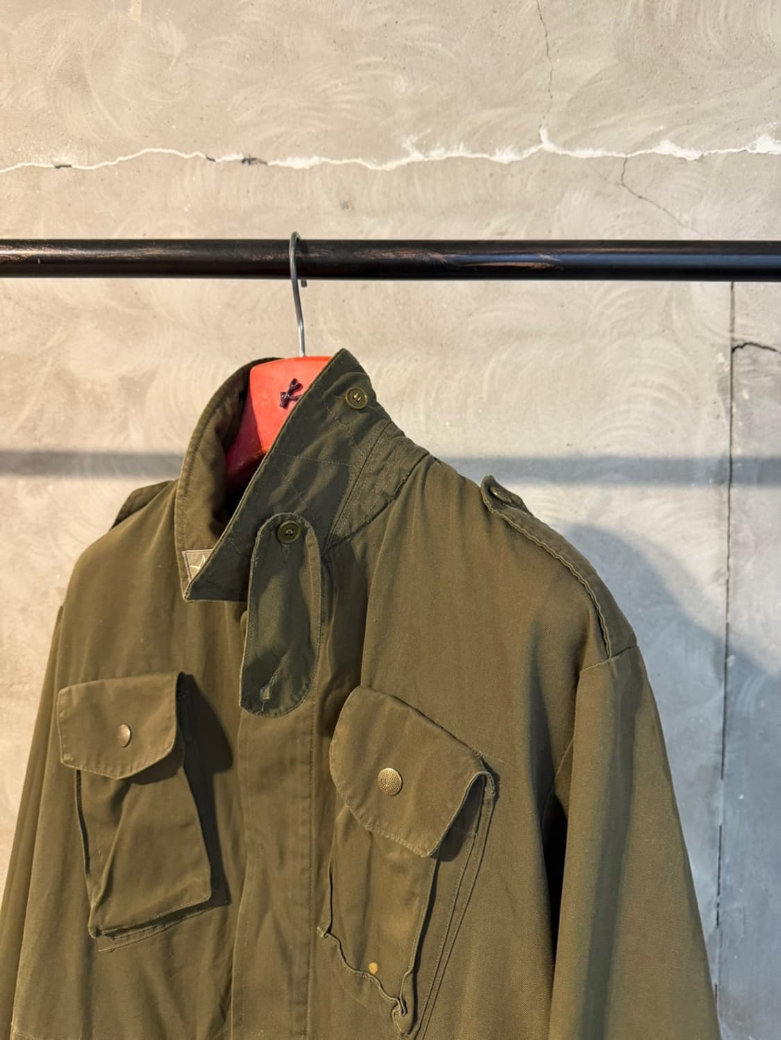 80s 이태리 밀리터리 자켓 100 상품이미지6