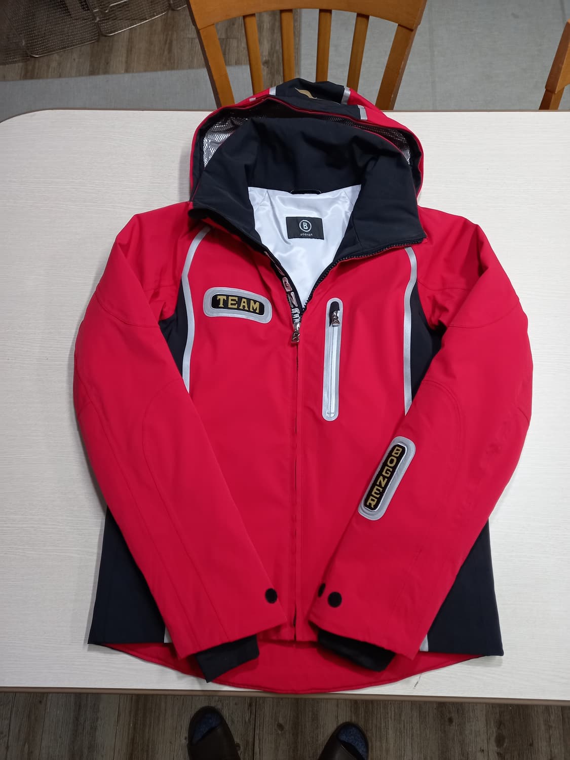 M95-L100 BOGNER Team 스키.보드복 레드 M-992 상품이미지3