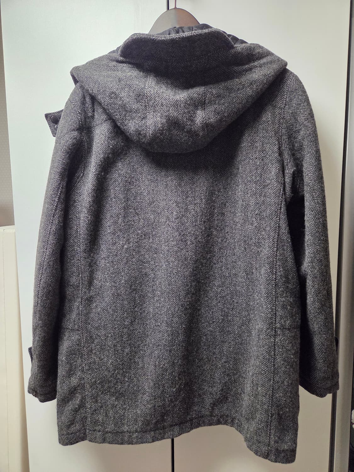 엔지니어드 가먼츠 헤링본 울 더플 코트 (누빔안감) 상품이미지2