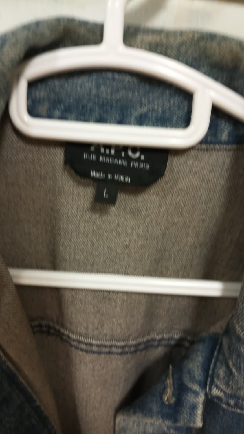 아페쎄 A.P.C 청자켓  지디 지드래곤 팔아요 상품이미지3