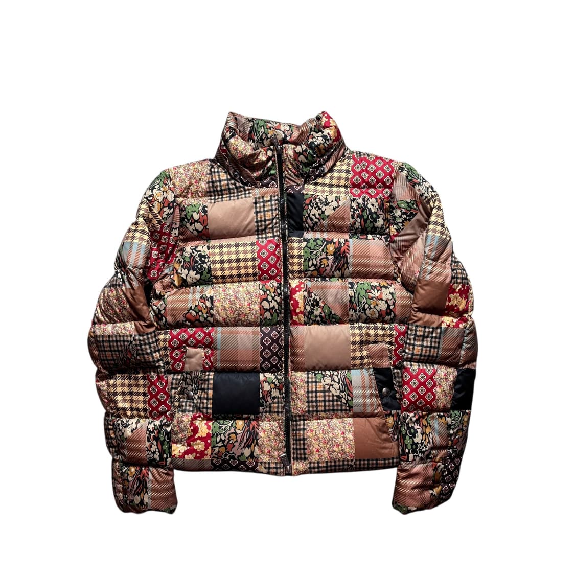 폴로 여성용 패치워크 패딩 상품이미지2