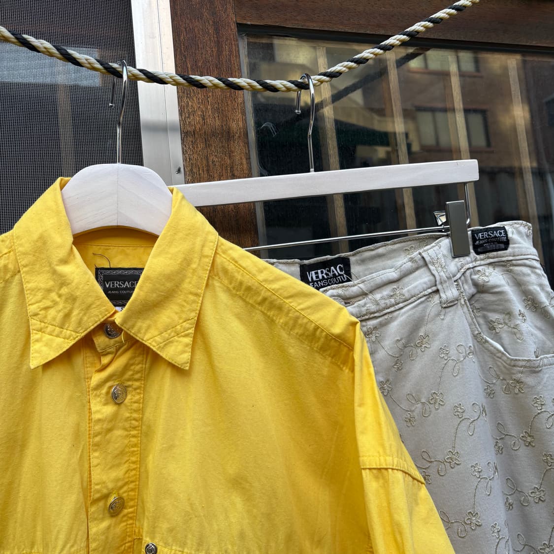 베르사체 메두사 버튼업 벌룬 셔츠 상품이미지2