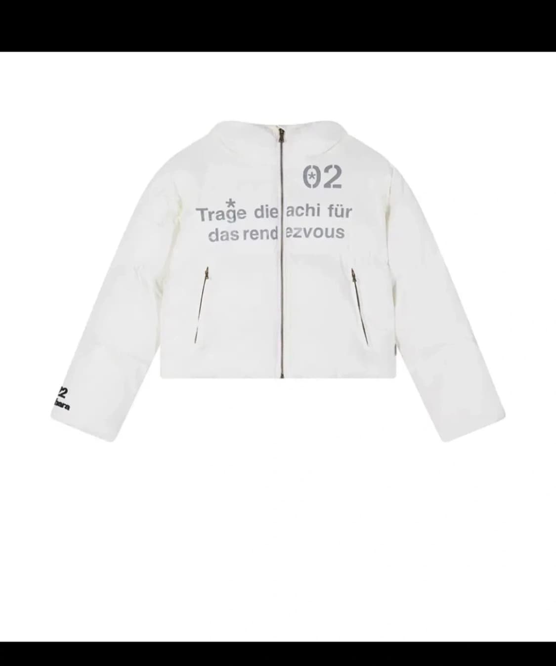 테스트메커니즘 화이트 숏패딩 XL 상품이미지2