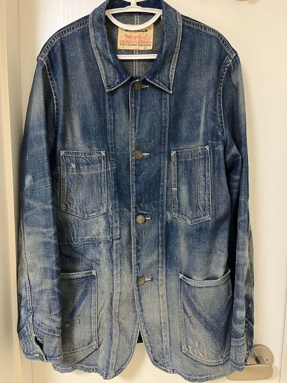 리바이스빈티지클로딩 LVC1920 Lot67 Sack Coat 콘밀 M 상품이미지1