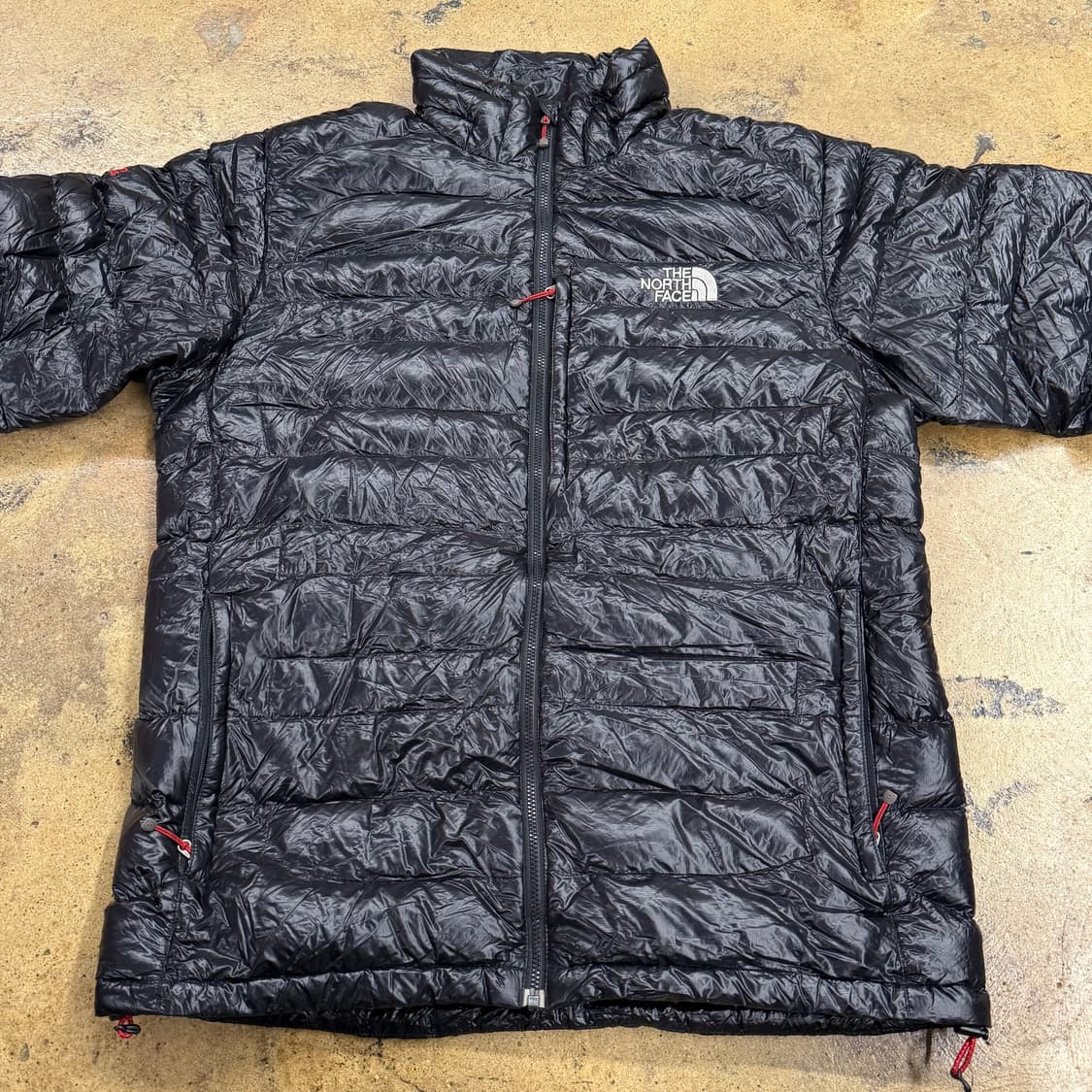 [정품/95] 노스페이스 블랙 경량 패딩 b15 상품이미지3