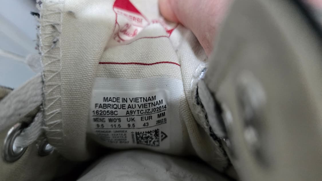 컨버스 펑첸왕 커스텀 43사이즈(280) 상품이미지6