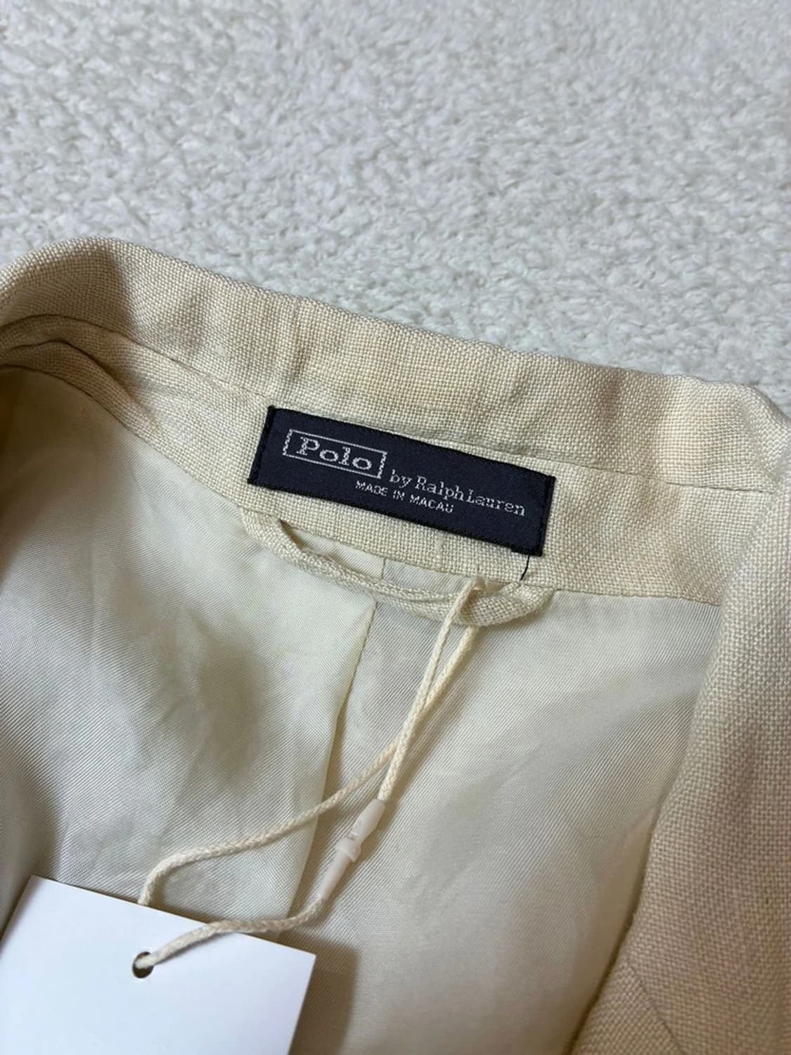 폴로 랄프로렌 00's 100% 린넨 블레이저 자켓 PN7521 상품이미지8