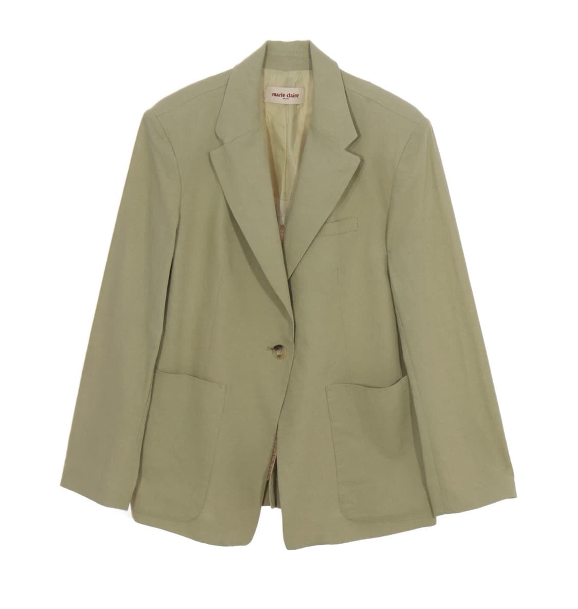 마리끌레르 린넨 테일러드 싱글자켓 상품이미지2