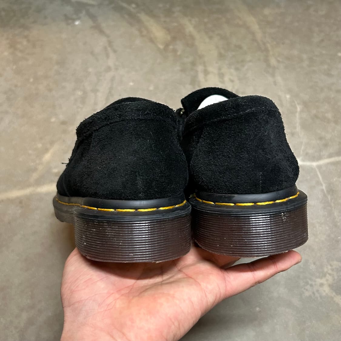 270) 닥터마틴 스웨이드 스나플 로퍼 블랙 상품이미지7