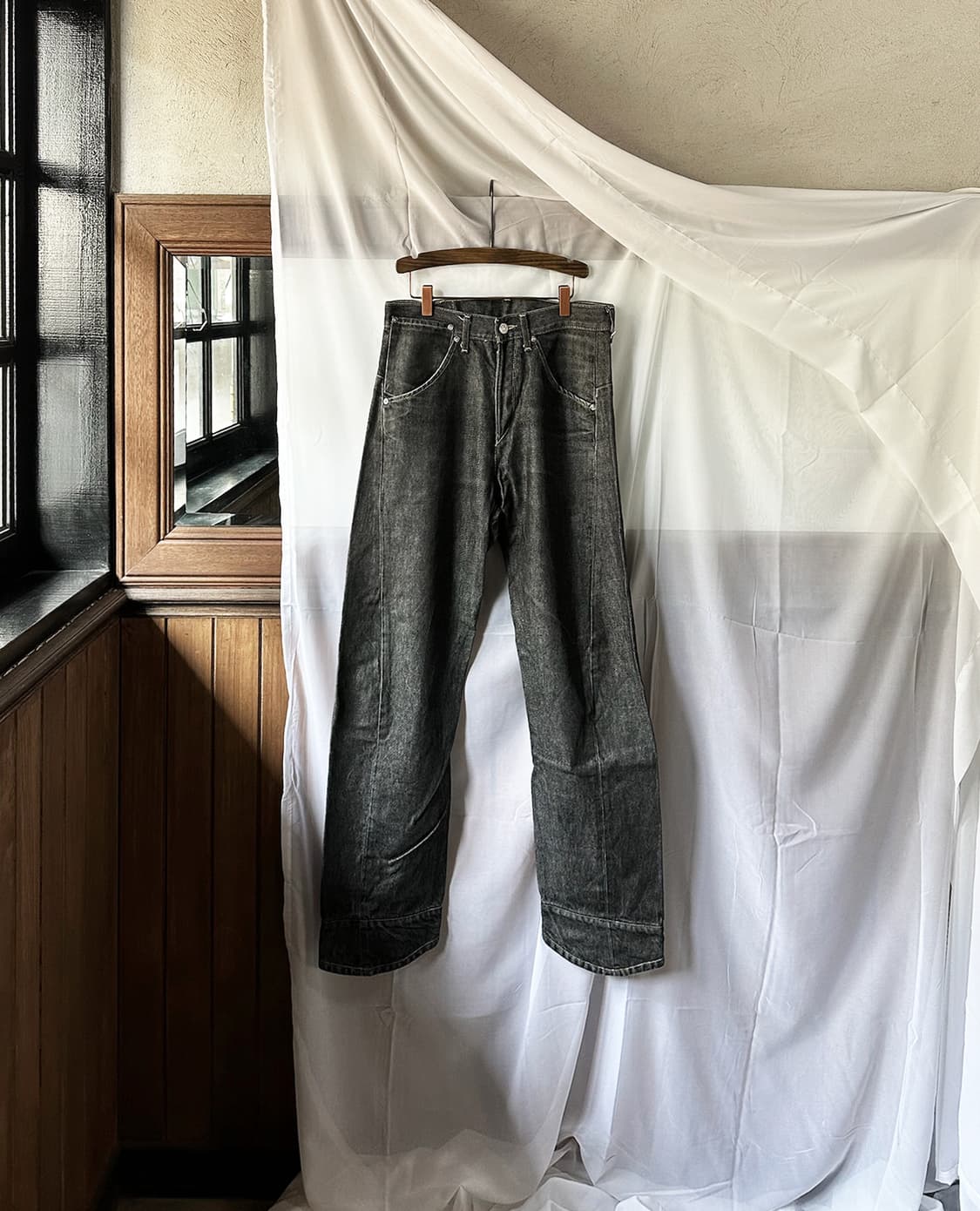 LEVI'S engineered 001 black w31 상품이미지5