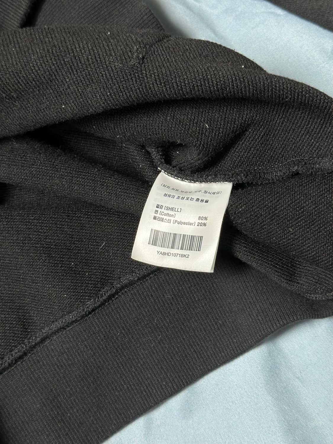 YALE 예일 후드티 블랙 상품이미지5