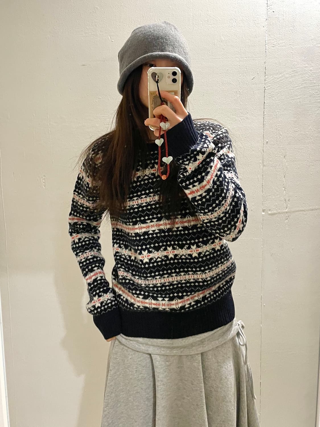 유니클로 x 이네스 드라 프레상쥬 페어아일니트 상품이미지2