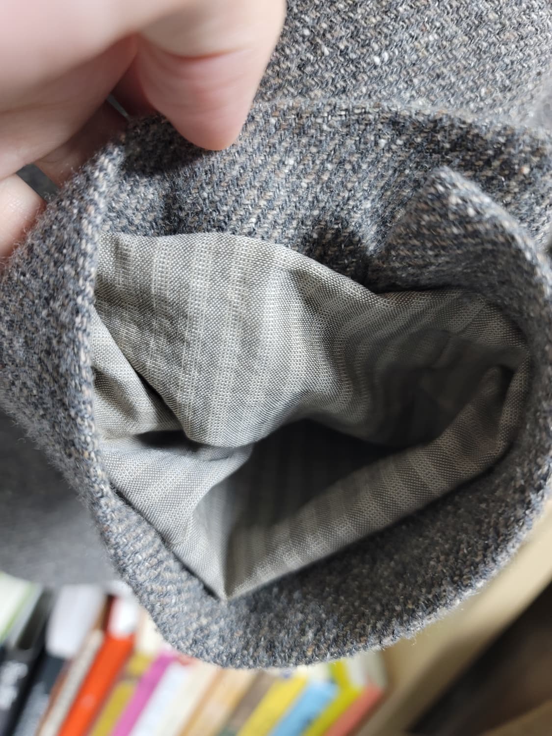 Frank Leder 프랑크 레더 홈스펀 울 트위드 자켓 상품이미지5