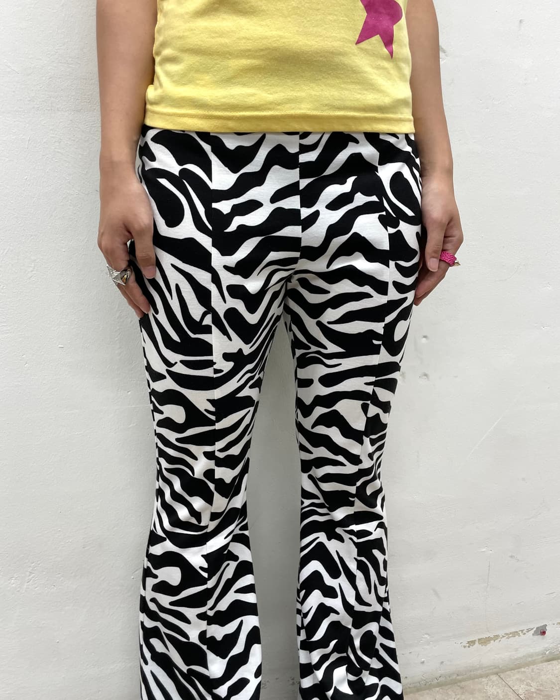Zebra Bootcut Retro Pants 상품이미지4
