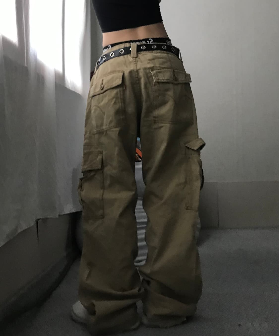 리바이스 베이지 와이드핏 카고팬츠 상품이미지3