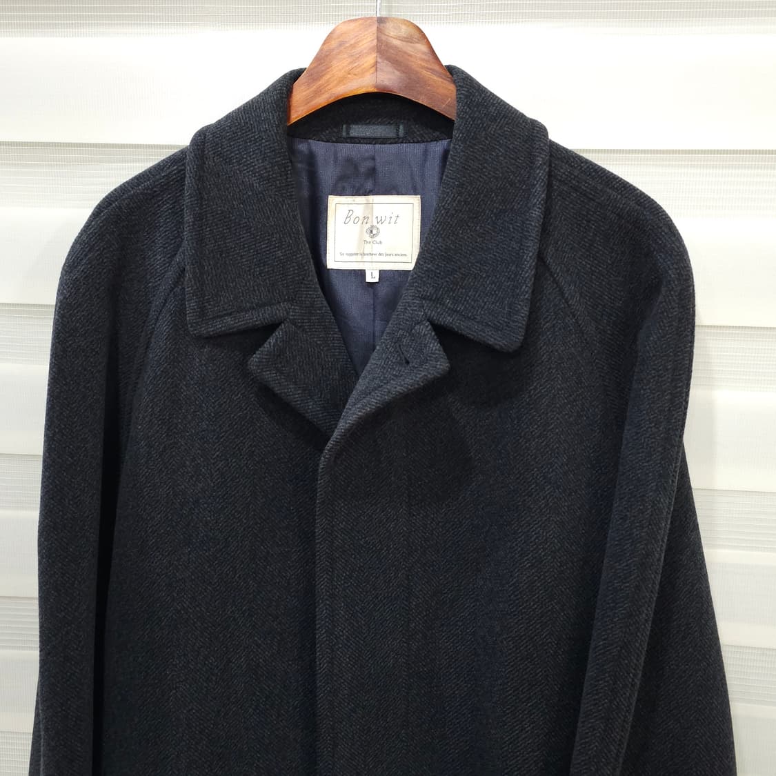 일본 90s Bon Wit 울코트- L 상품이미지2