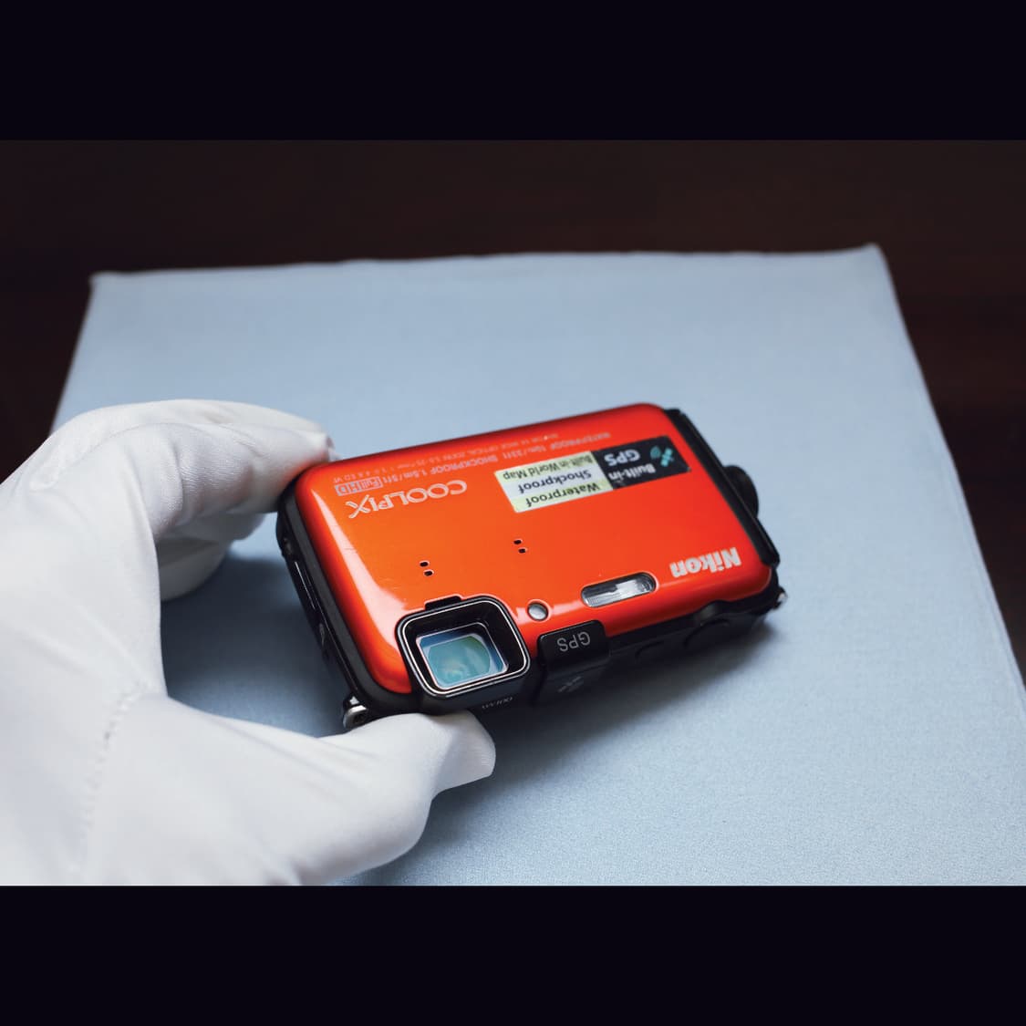 레어<A+급><한글>니콘 쿨픽스 aw100 오렌지 빈티지 디카 상품이미지6