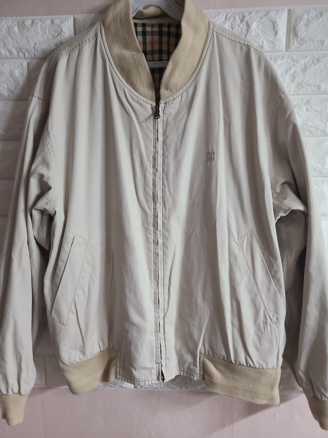 닥스 체크 양면 점퍼(100-105) 상품이미지7