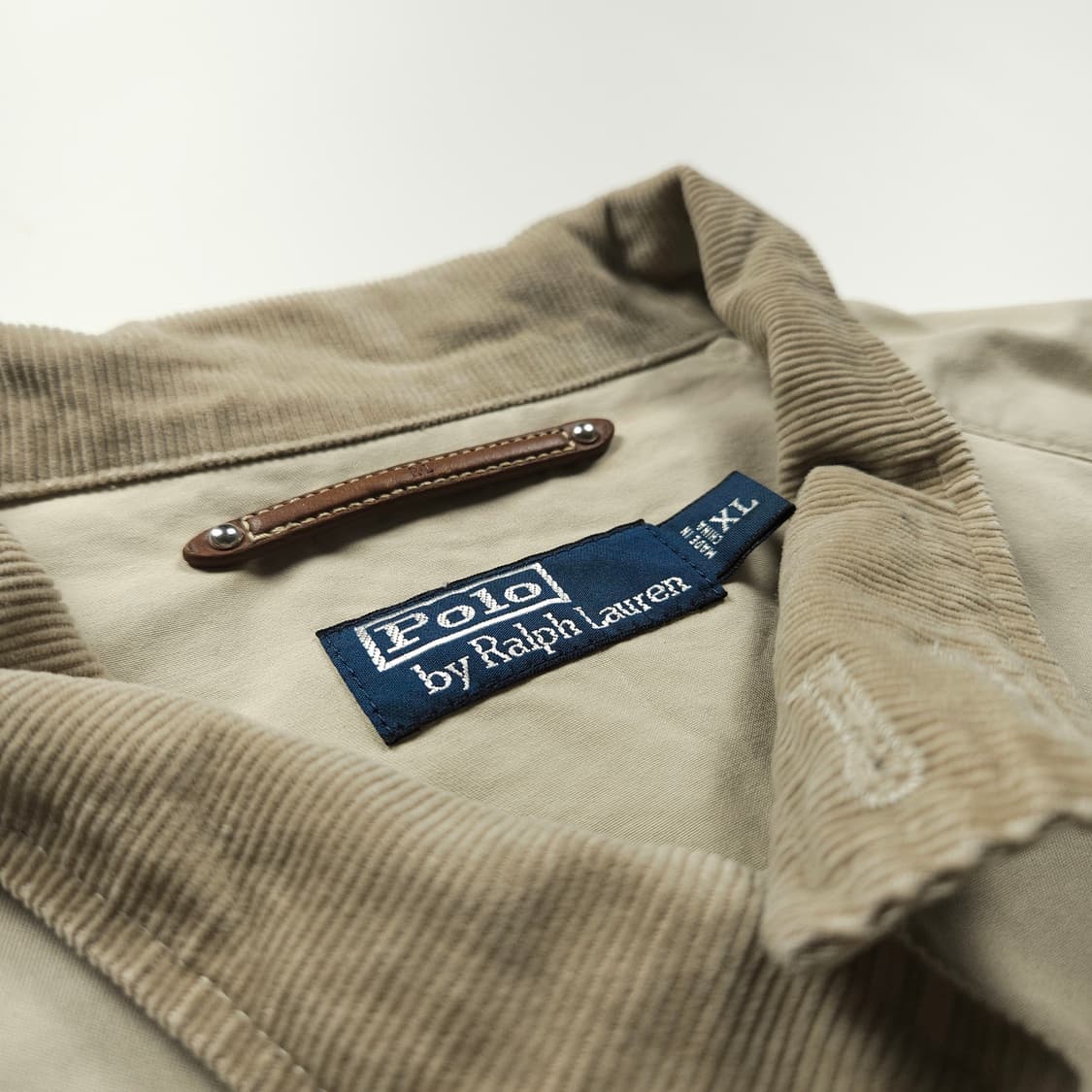 폴로 랄프로렌 포니로고 코듀로이 카라 바라쿠타 자켓 (XL) 상품이미지7