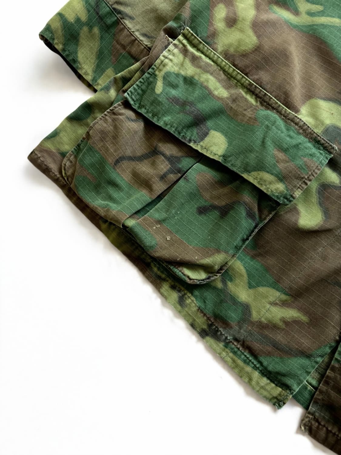 60's 미군 ERDL 카모 정글 퍼티그 자켓 M-R 상품이미지4