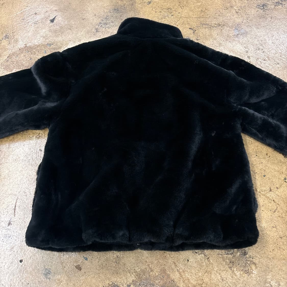 나이키 블랙 빅 스우시 퍼 털 자켓 집업 상품이미지4