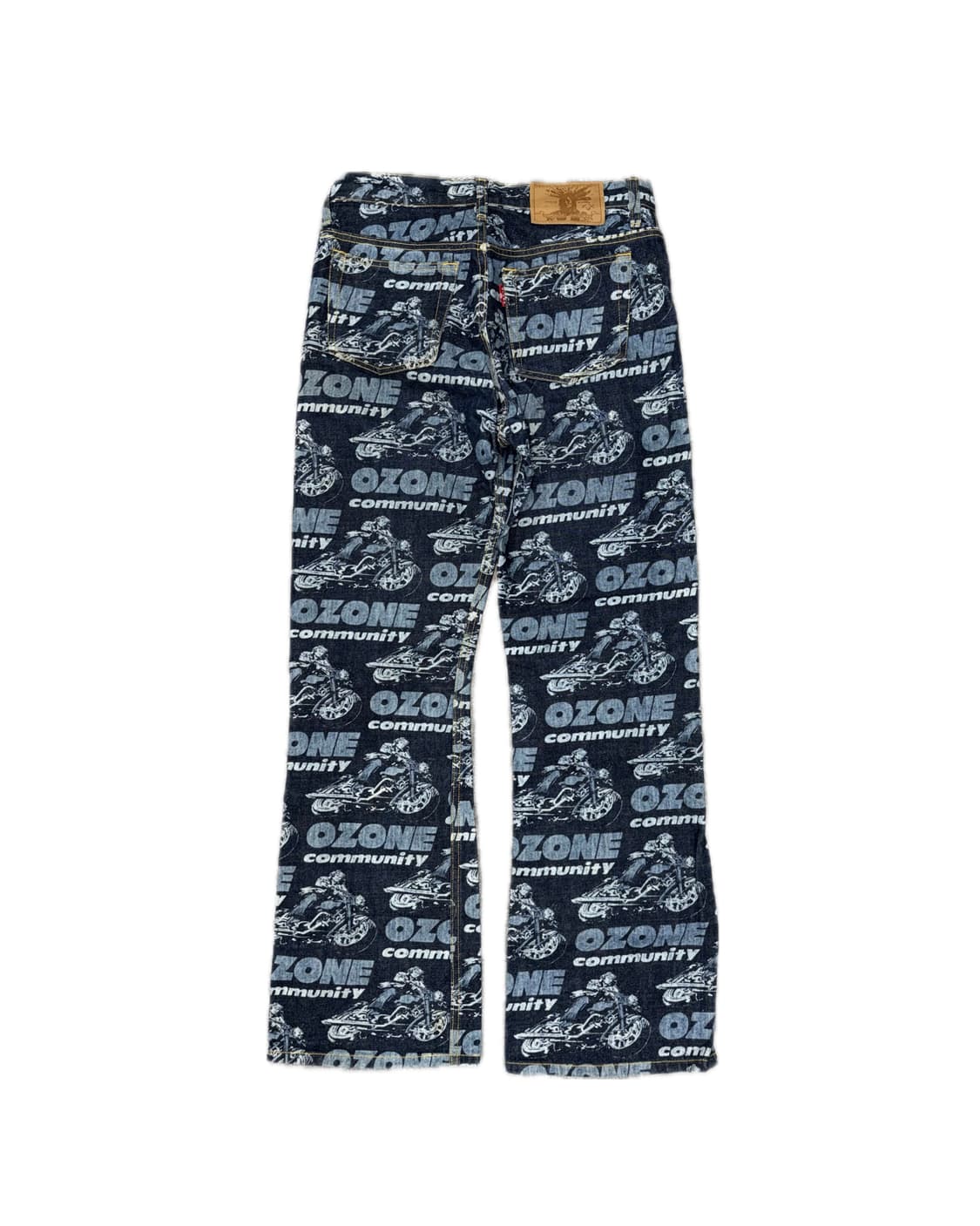 Ozone Community all over printed denim 상품이미지5