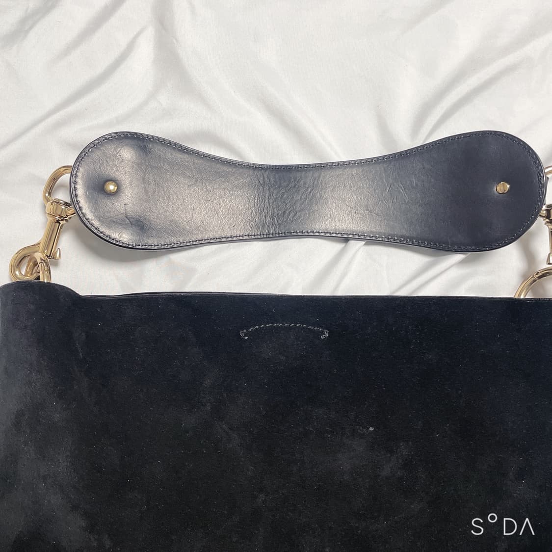 폴로 스웨이드 호보 숄더백 상품이미지9