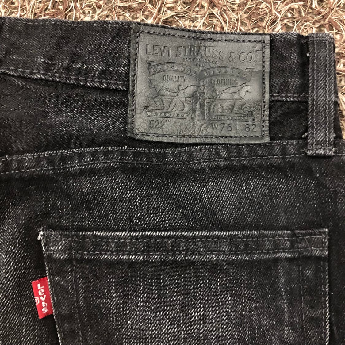 30 리바이스 블랙 워싱 데님 팬츠 상품이미지4