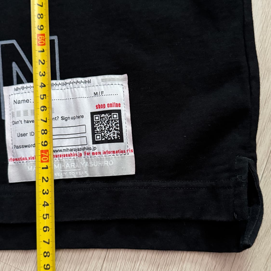 메종 미하라 야스히로 반팔 티셔츠 팝니다 상품이미지5