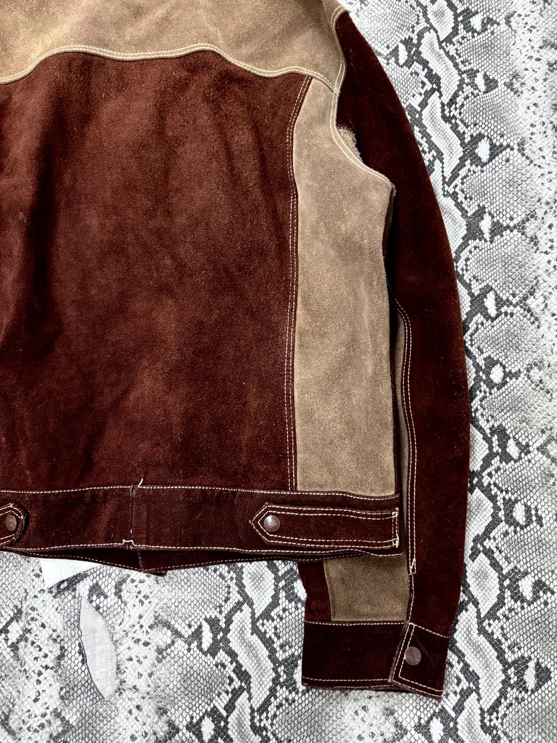 “Vintage” Western Mood Brown Jacket 상품이미지8