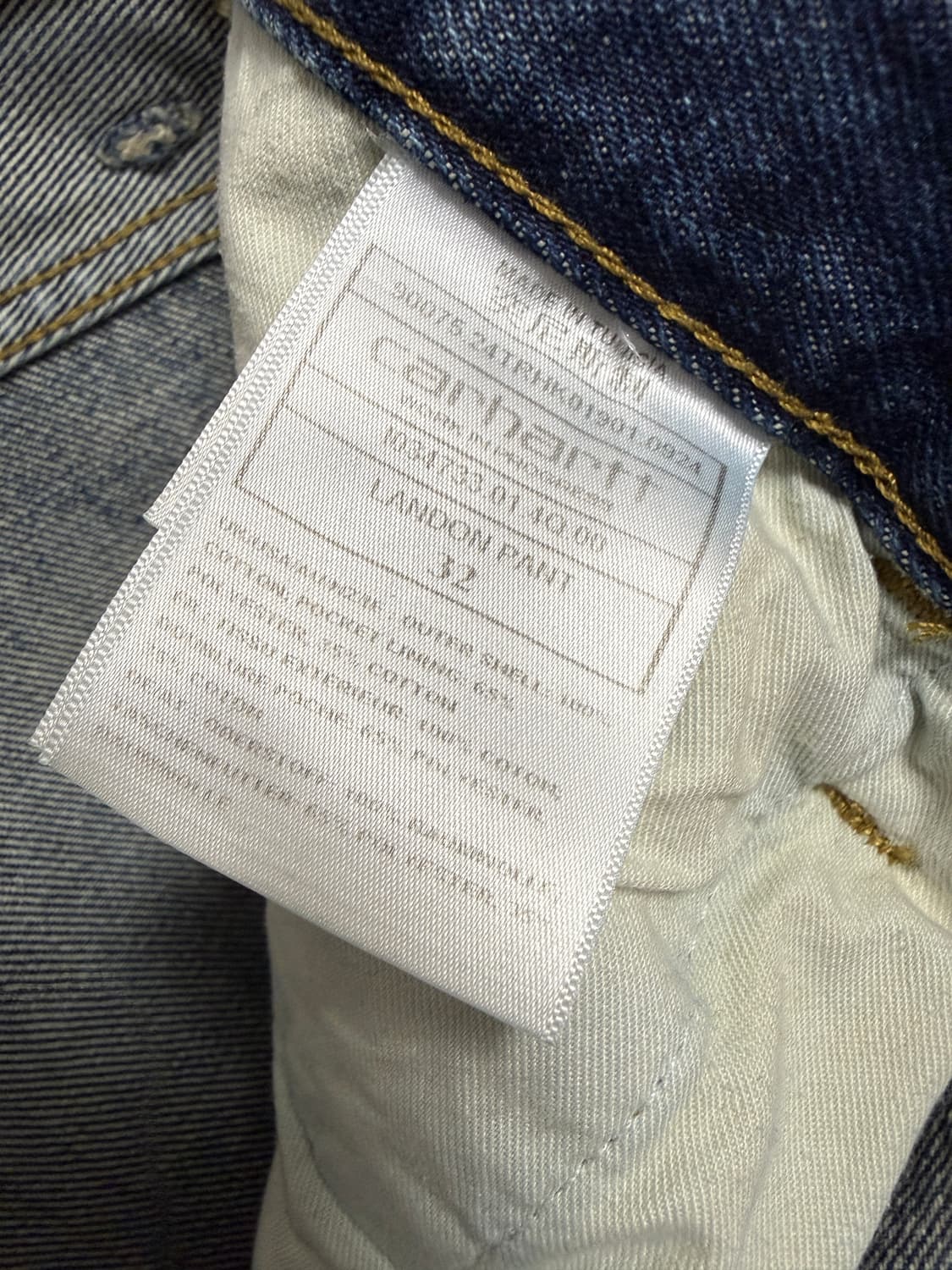 칼하트 wip 랜든팬츠 스미스블루 32 원유즈드워시 상품이미지3