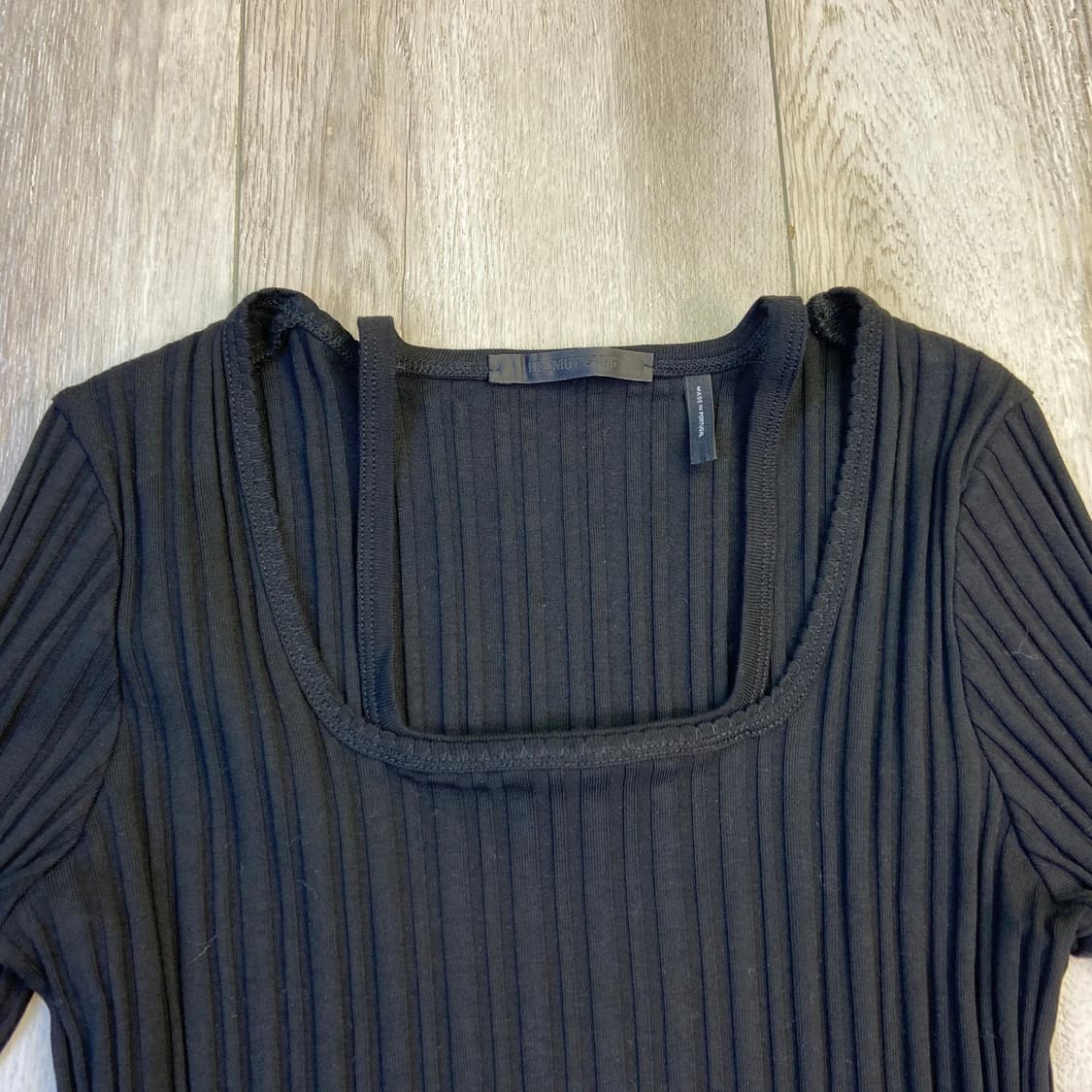 헬무트랭 스퀘어넥 탑 상품이미지3