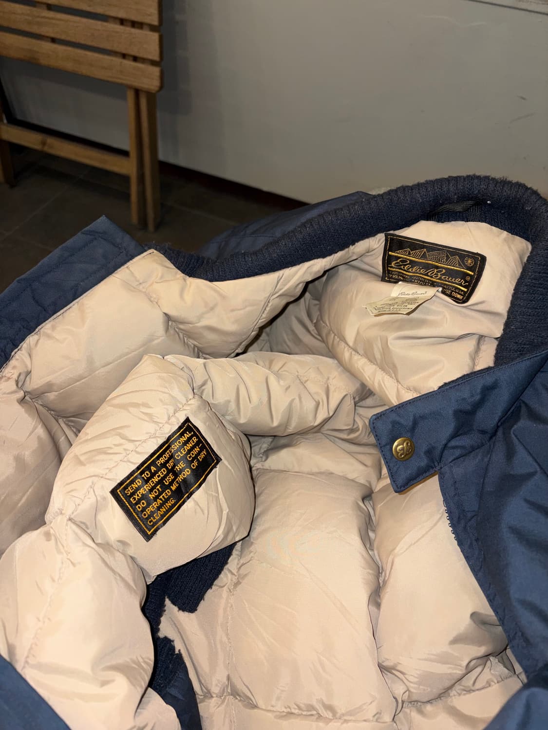 80-90’s Eddie Bauer USA goose down 상품이미지10
