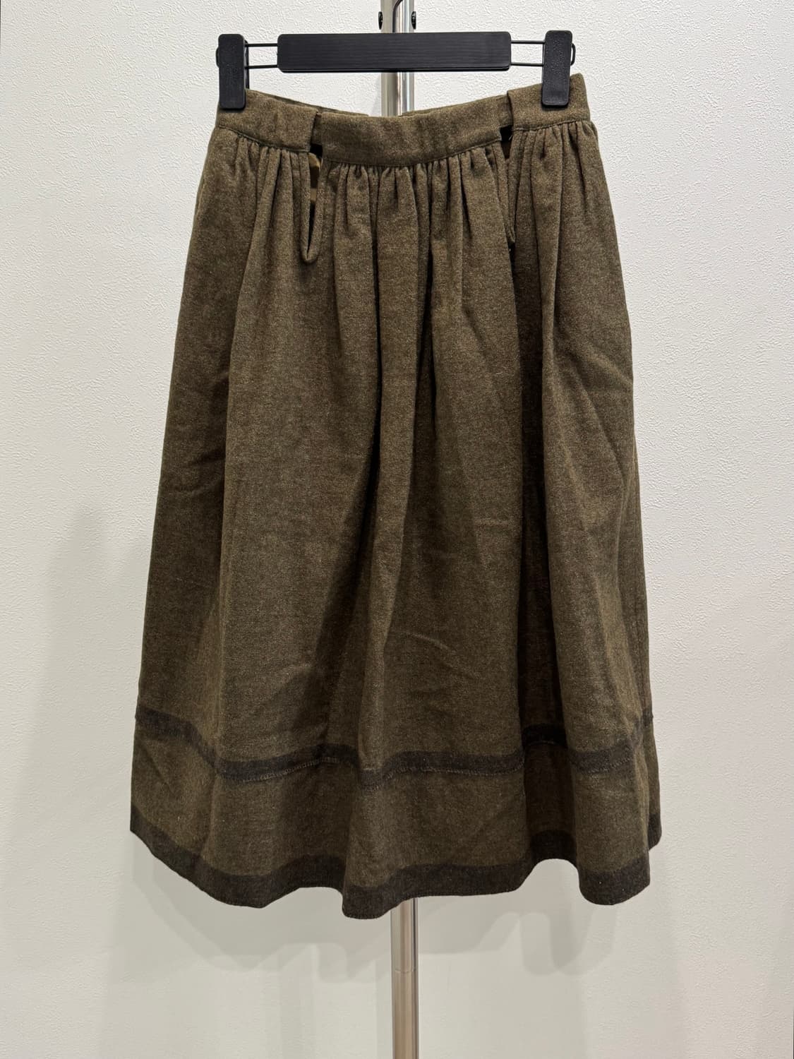 꼼데가르송 80s 울 큐프라 롱스커트 상품이미지3