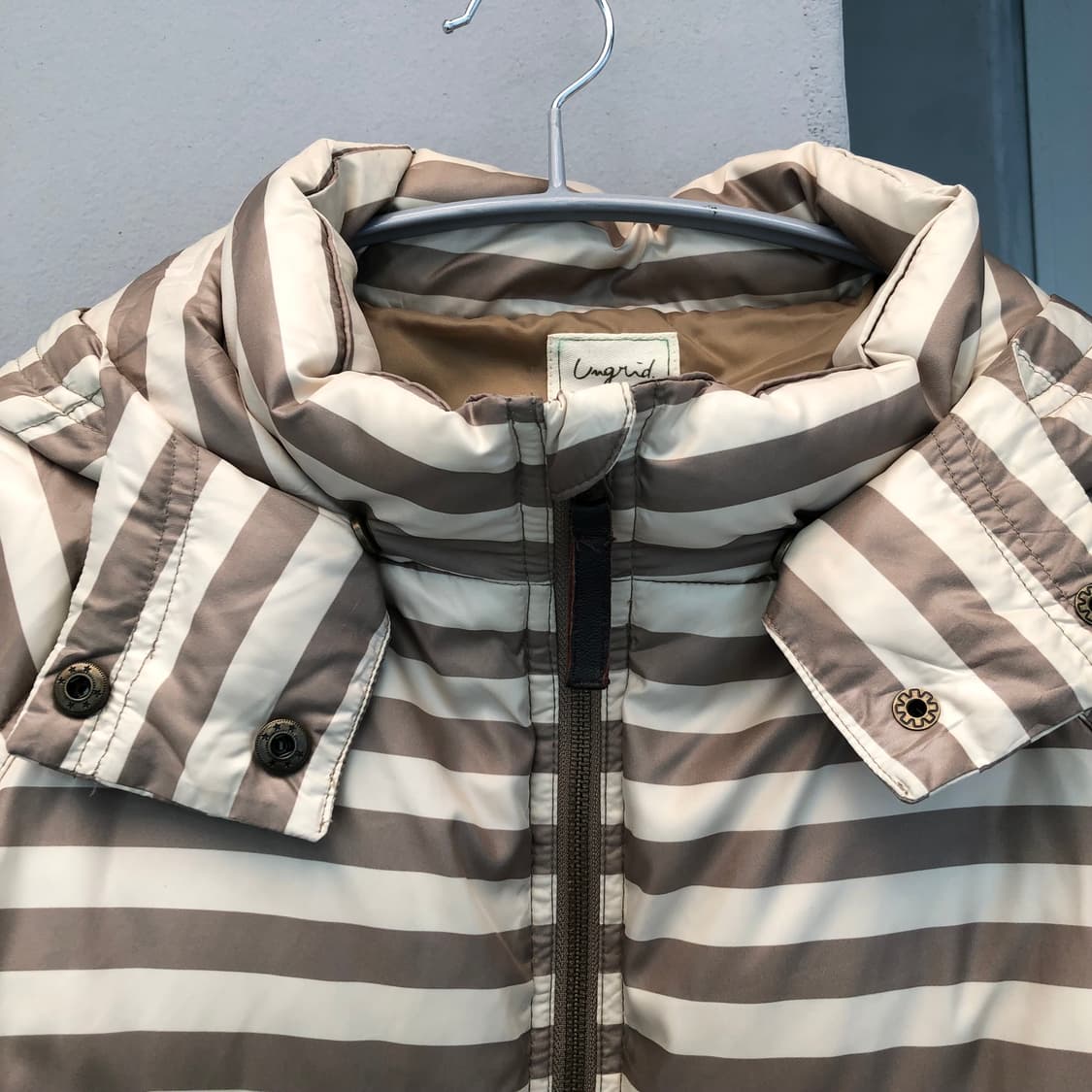 vintage stripe padding 상품이미지4