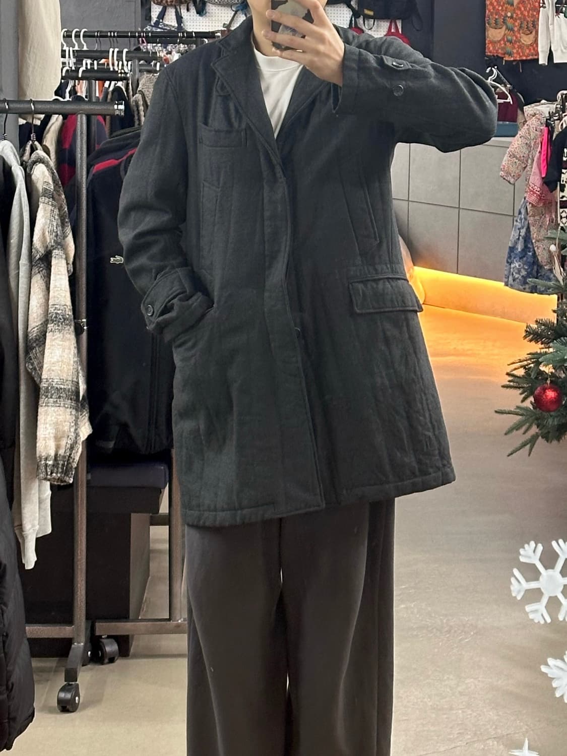 엔지니어드 가먼츠 울 코트 상품이미지1