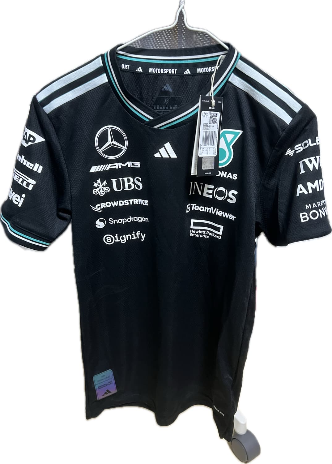 F1 메르세데스 AMG 드라이버 티셔츠 유니폼  상품이미지2
