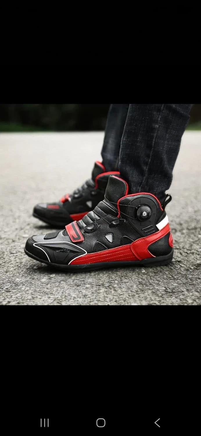 오토바이 레이싱 보아 미드 부츠 250 상품이미지10